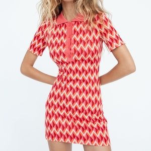 Zara Jacquard dress